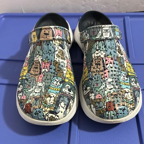 Skechers Shoes Foamies Skechers Go Walk Dog Lover Womens Sz